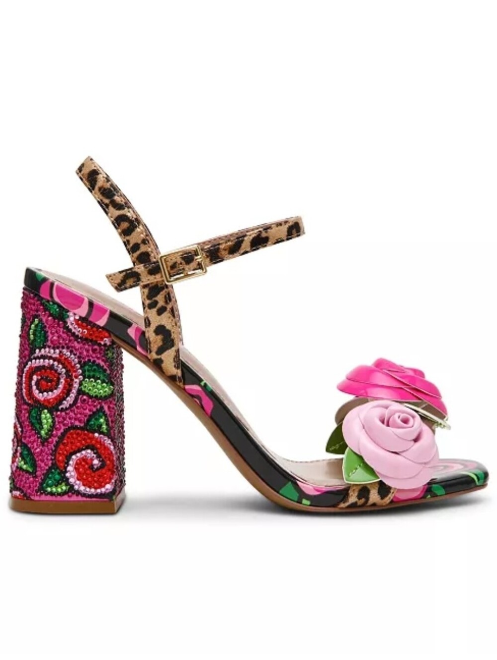 🌸▪️Betsey Johnson▪️ Women's Haddley Open Toe Dress Sandals - Picture 3 of 5
